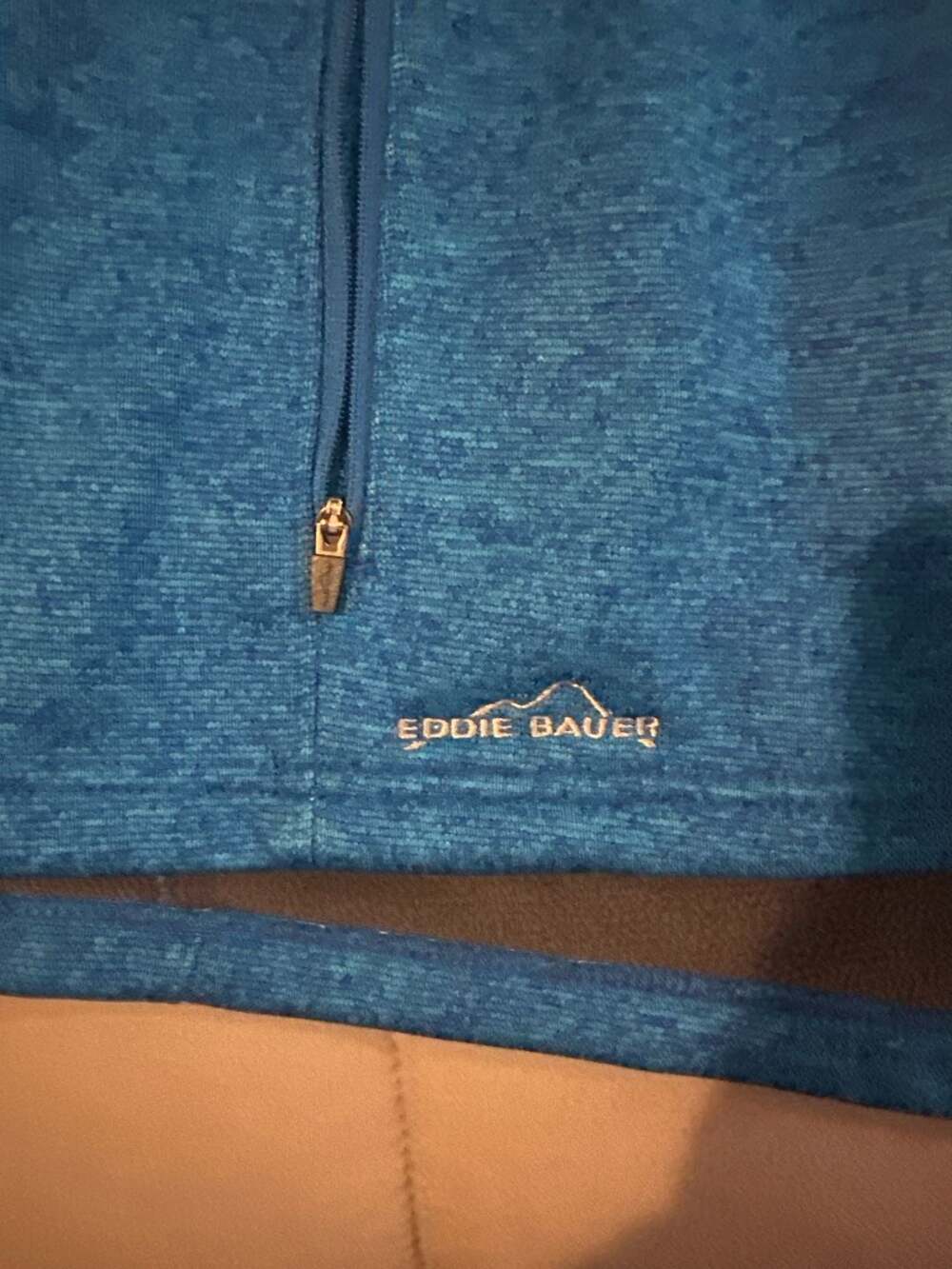 Eddie Bauer Women's Blue Full-Zip Sweater Fleece Jacket Size S - Picture 5 of 5